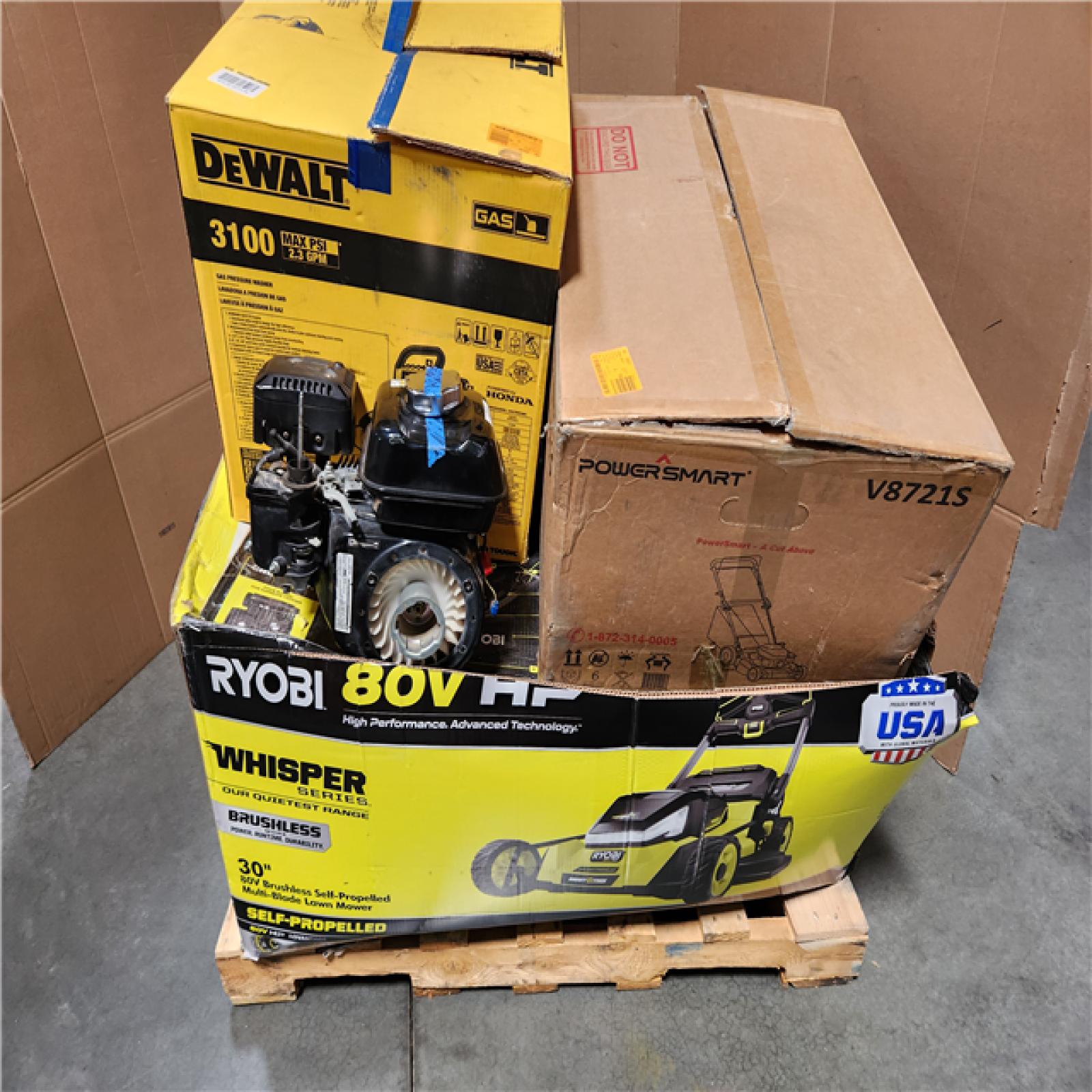 CALIFORNIA AS-IS OUTDOOR POWER EQUIPMENT