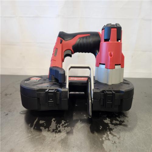 AS-IS- M12 12V Lithium-Ion Cordless Sub-Compact Band Saw (Tool-Only)