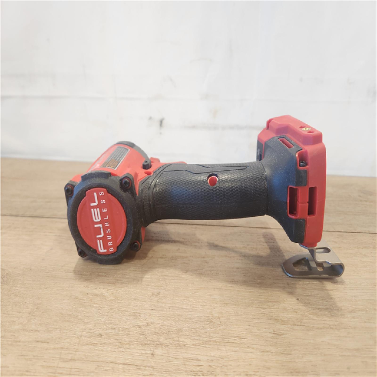 AS-IS- Milwaukee FUEL 18V Lithium-Ion Brushless Cordless 1/4 in. Hex Impact Driver (Tool-Only)