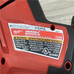 AS-IS Milwaukee FUEL 12V Lithium-Ion Brushless Cordless HACKZALL Reciprocating Saw (Tool-Only)