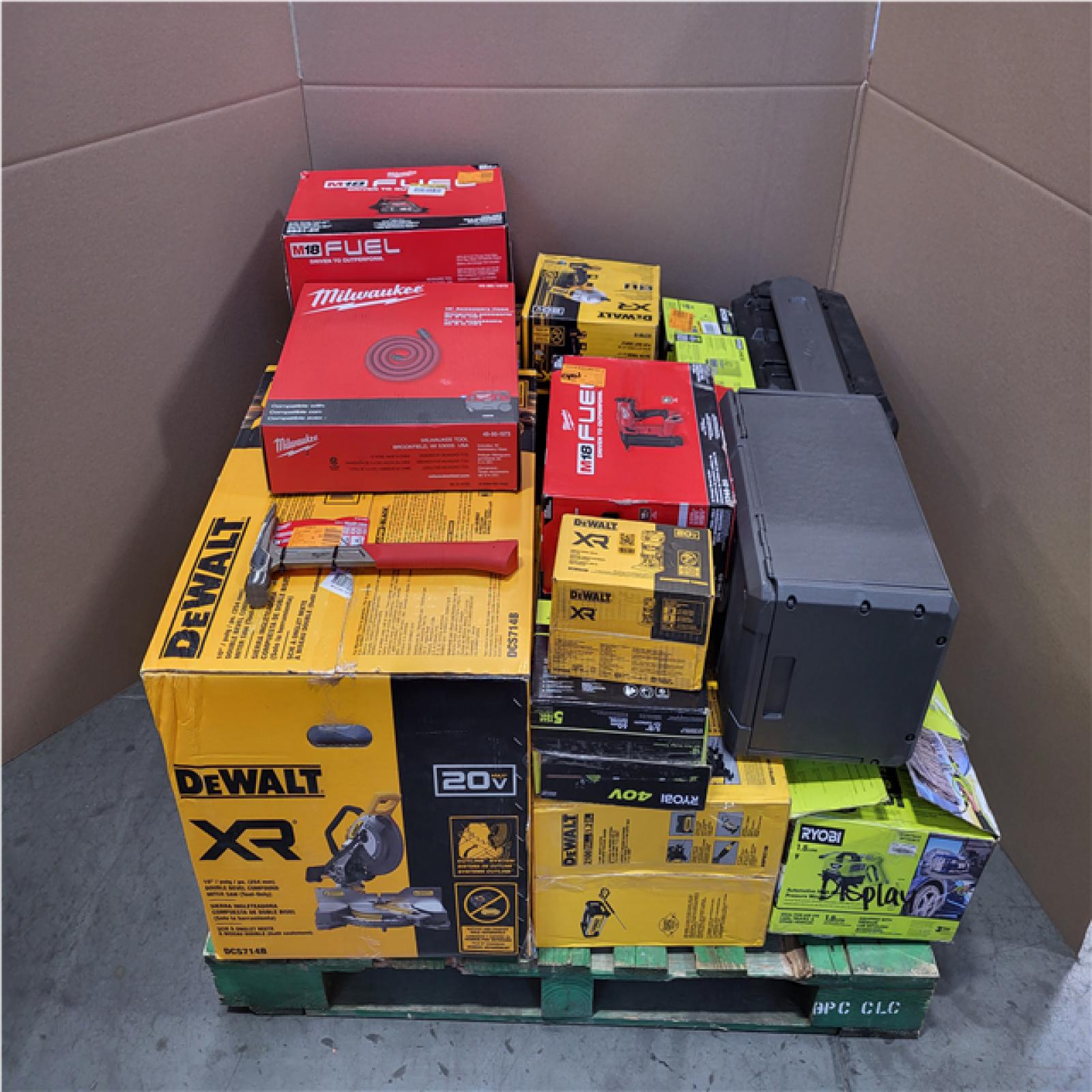 CALIFORNIA AS-IS TOOL PALLET