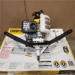 Phoenix NEW Champion Power Equipment 53cc 4-Cycle Gas Powered 1-Man Earth Auger with 8 in. Bit