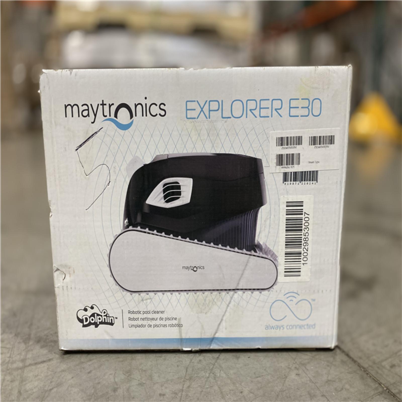 NEW! Dolphin Explorer E30 Robotic Vacuum Pool Cleaner with WiFi