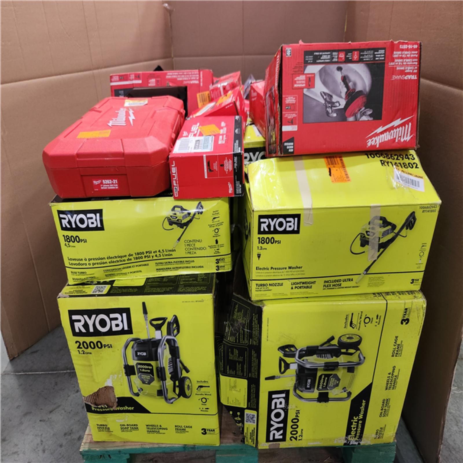 CALIFORNIA AS-IS TOOL PALLET