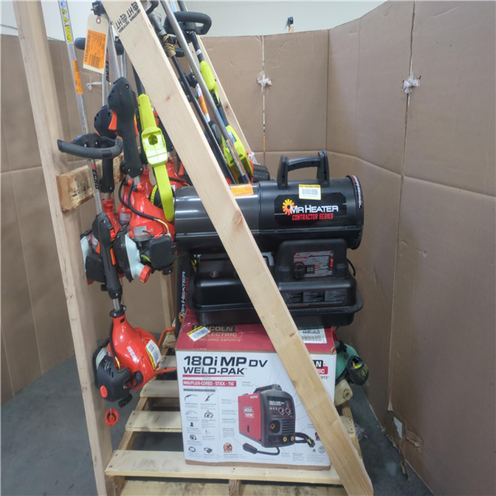 CALIFORNIA AS-IS OUTDOOR POWER EQUIPMENT