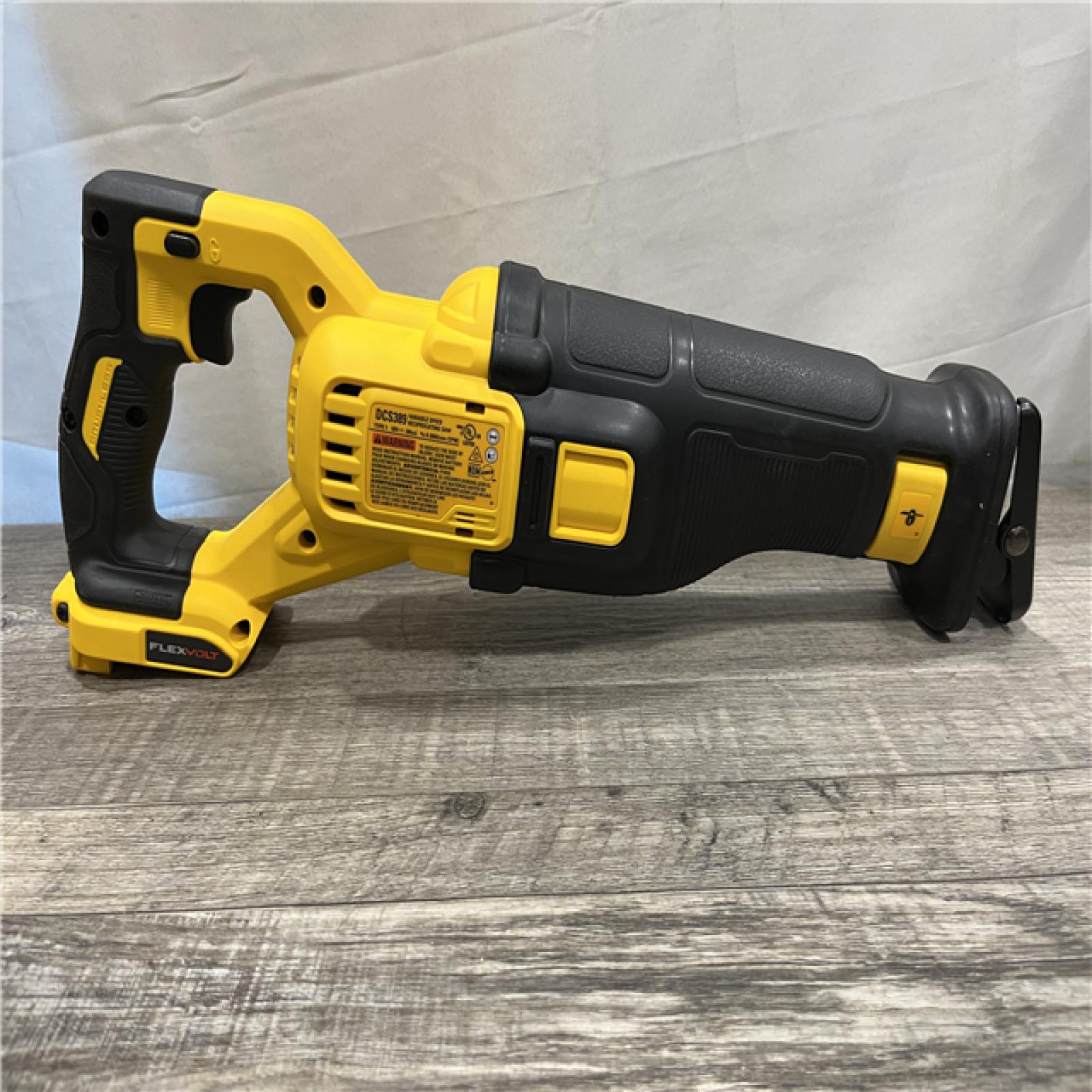 AS-IS DEWALT FLEXVOLT 60V MAX Cordless Brushless Reciprocating Saw (Tool Only)