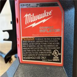 AS-IS Milwaukee 12-Volt Lithium-Ion Cordless Electric Portable Inflator (Tool-Only)