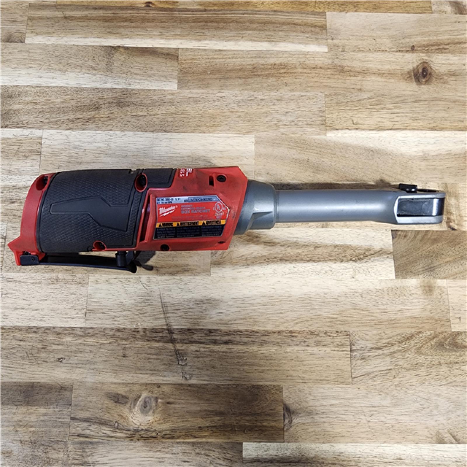 HOUSTON LOCATION - AS-IS M12 FUEL INSIDER 12V Lithium-Ion Brushless Cordless 1/4 in. - 3/8 in. Extended Reach Box Ratchet (Tool-Only)