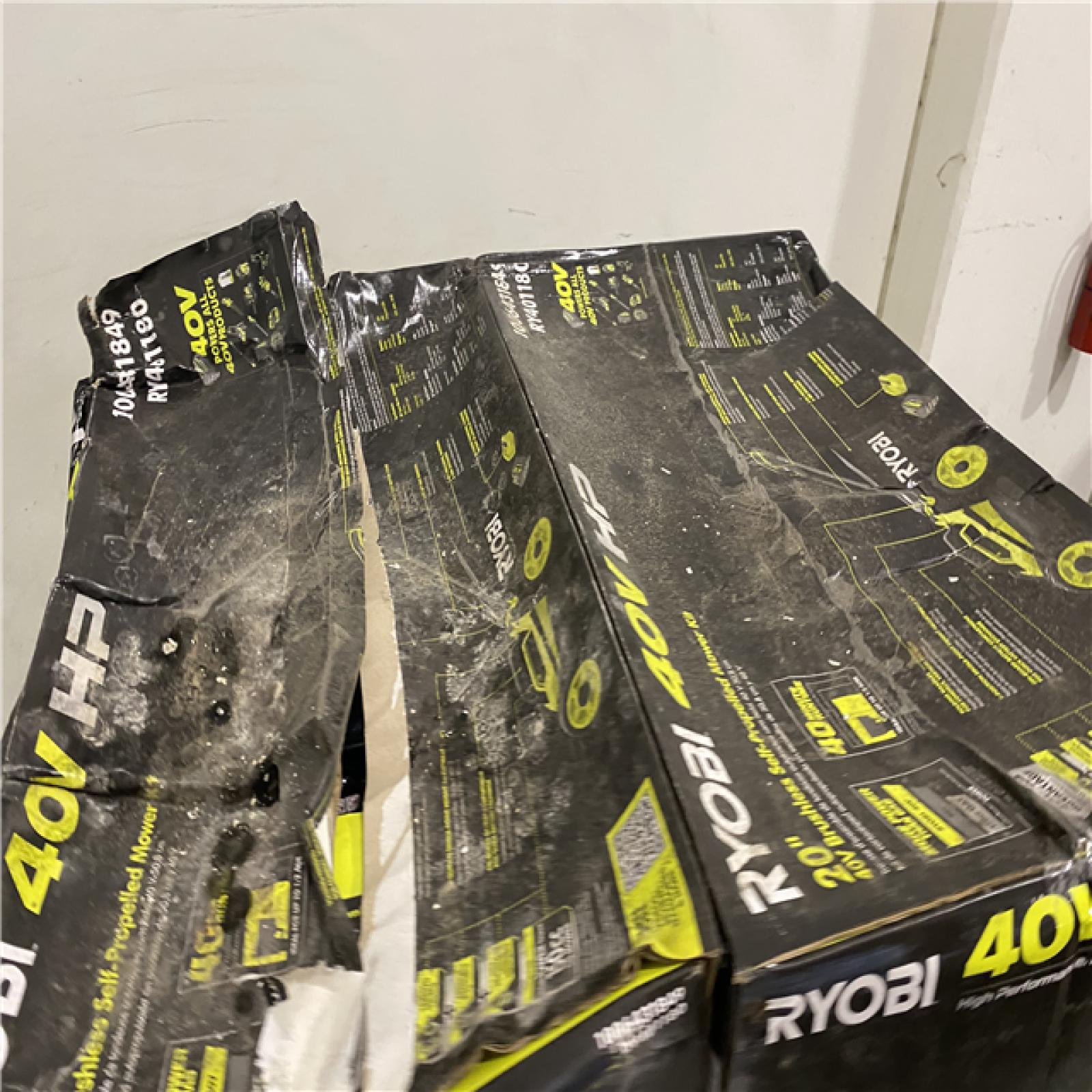 Dallas Location - As-Is RYOBI 40V HP Brushless 20 in. Cordless Electric Battery Walk Behind Self-Propelled Lawn Mower with 6.0 Ah Battery and Charger(Lot Of 6)