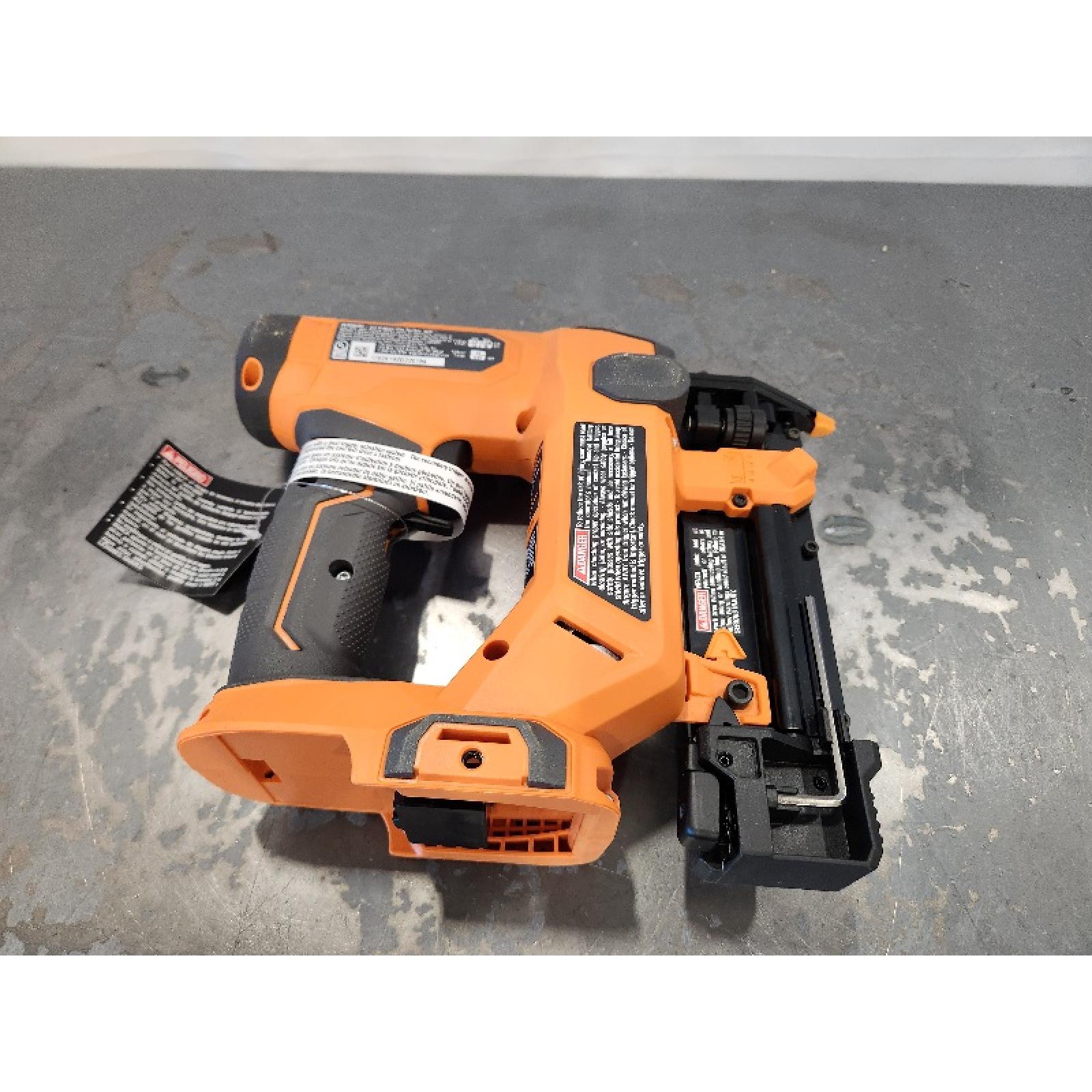 AS-IS- 18V Cordless 23-Gauge 1-3/8 in. Headless Pin Nailer (Tool Only)