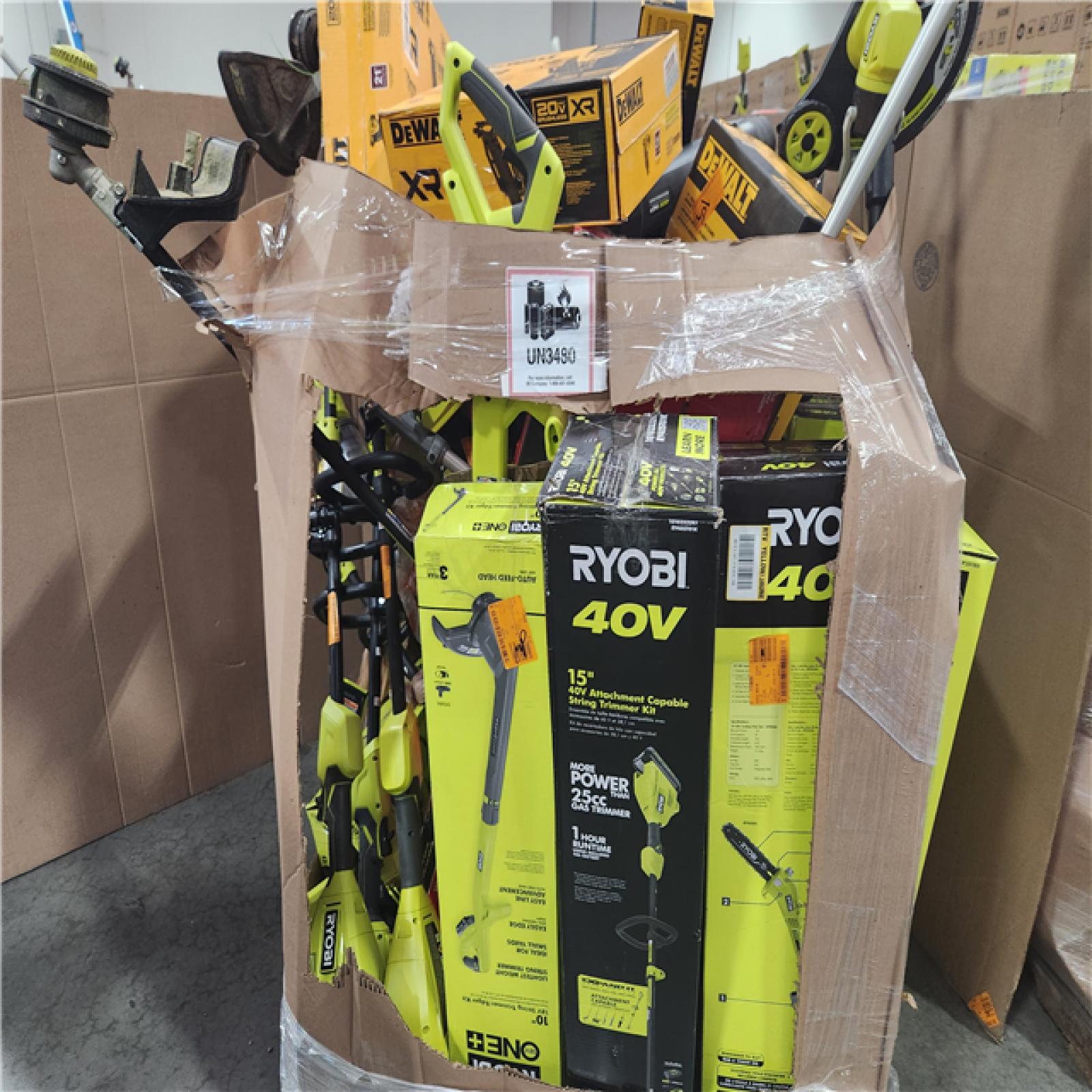CALIFORNIA AS-IS TOOL PALLET