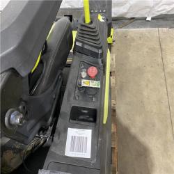 Houston Location AS IS - Ryobi 80v 30in  Cutting Width Riding Mower