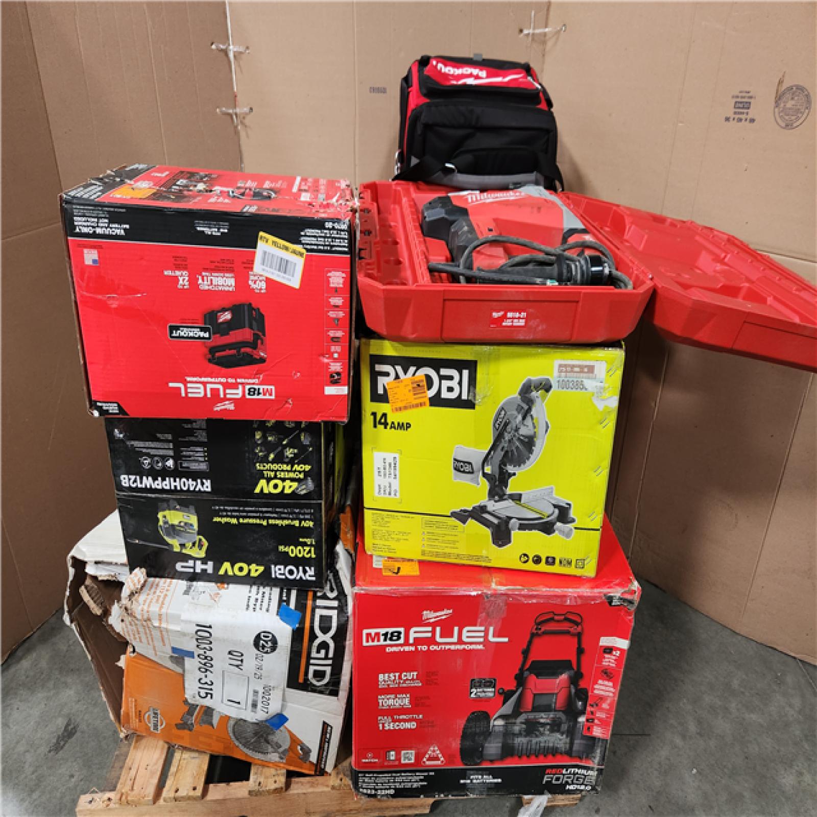 CALIFORNIA AS-IS TOOL PALLET