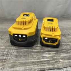 AS-IS DEWALT 20V MAX XR POWERSTACK Lithium-Ion Battery Starter Kit with 5.0Ah and 1.7Ah Batteries and Charger
