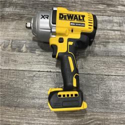 AS-IS DEWALT 20V MAX Lithium-Ion Cordless 1/2 in. Impact Wrench Kit
