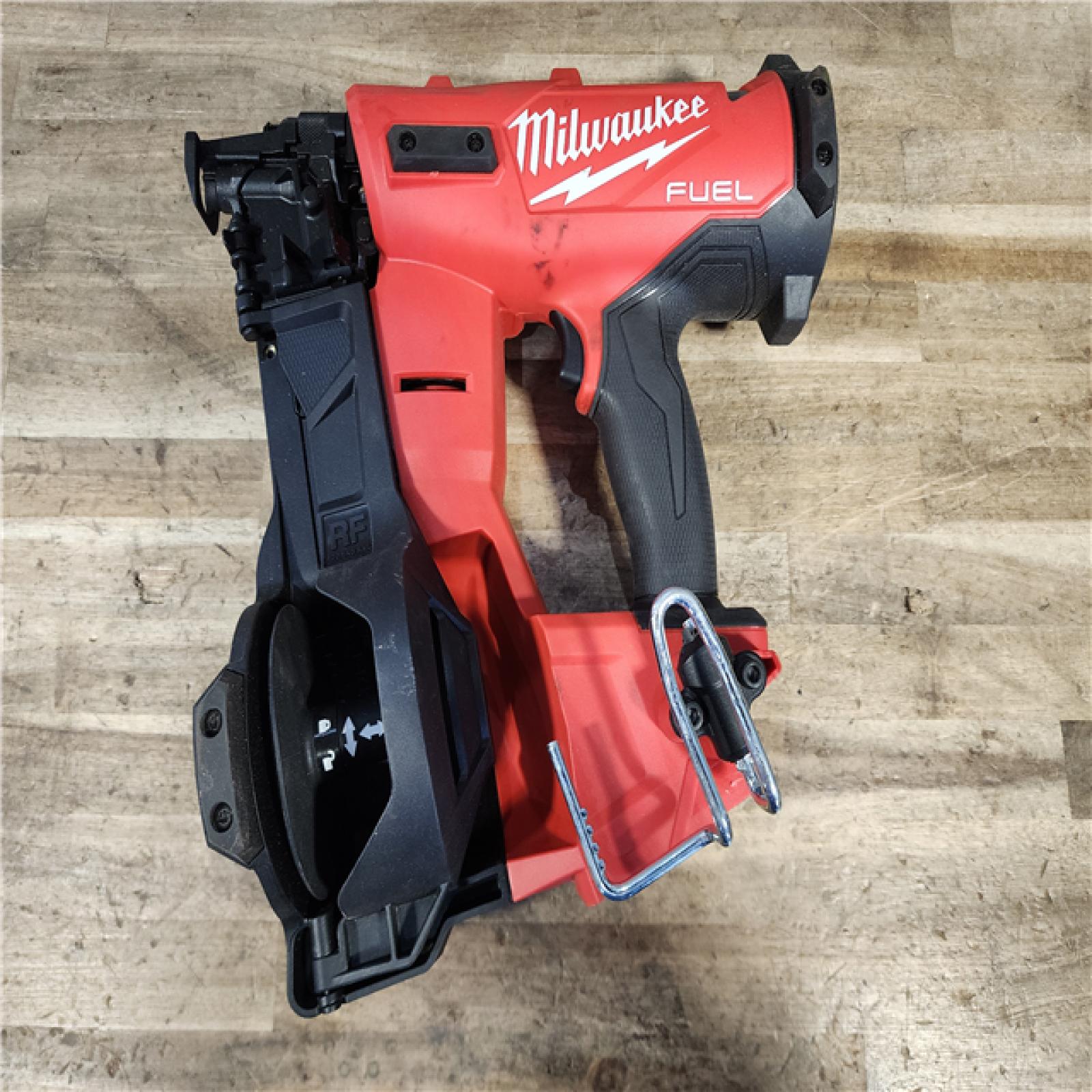 HOUSTON LOCATION - AS-IS Milwaukee FUEL 18-Volt Lithium-Ion Brushless Cordless Coil Roofing Nailer (Tool Only)