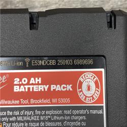 AS-IS Milwaukee 18V Lithium-Ion Brushless Cordless 1/2 in. Compact Drill/Driver Kit