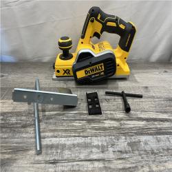 AS-IS DEWALT 20V MAX XR Cordless Brushless 3-1/4 in. Planer (Tool Only)