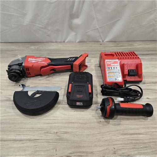 AS-IS Milwaukee M18 FUEL 6Ah FORGE Cordless 4-1/2 to 5 in. Angle Grinder Kit