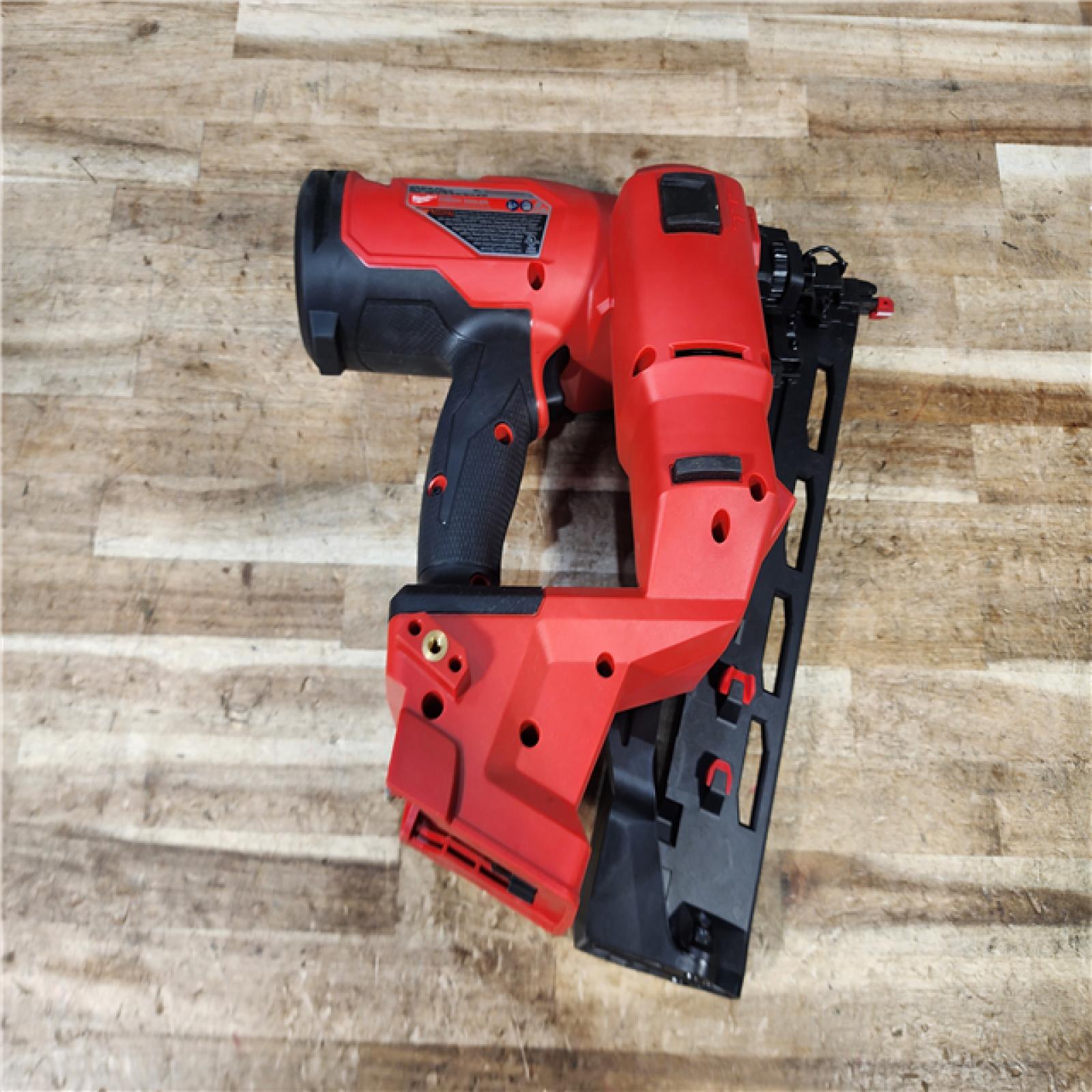 HOUSTON LOCATION - AS - IS Milwaukee FUEL 18-Volt Lithium-Ion Brushless Cordless Gen II 16-Gauge Angled Finish Nailer (Tool-Only)