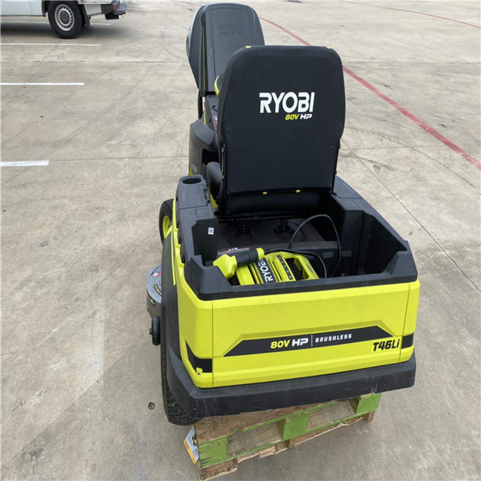 Houston Location AS IS - Ryobi 46 T46LI Riding Mower