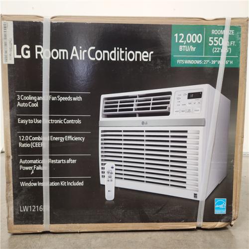 Phoenix Location NEW LG 12,000 BTU 115V Window Air Conditioner LW1216ER Cools 550 Sq. Ft. with Remote