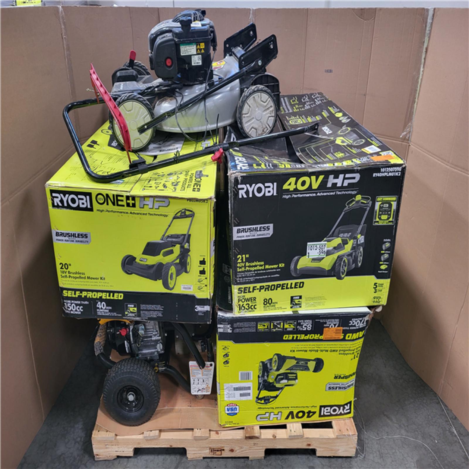 CALIFORNIA AS-IS OUTDOOR POWER EQUIPMENT