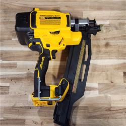 HOUSTON LOCATION - AS-IS DEWALT 20-Volt 21° Cordless Framing Nailer (Tool-Only)