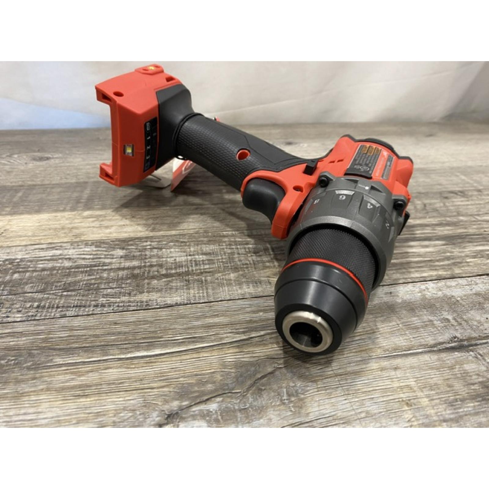 LIKE NEW - Milwaukee FUEL ONE-KEY 18V Lithium-Ion Brushless Cordless 1/2 in. Hammer Drill/Driver (Tool-Only)