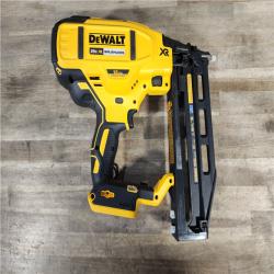 HOUSTON LOCATION - AS-IS DEWALT 20V MAX XR 16-Gauge Lithium-Ion Cordless Finish Nailer (Tool Only)