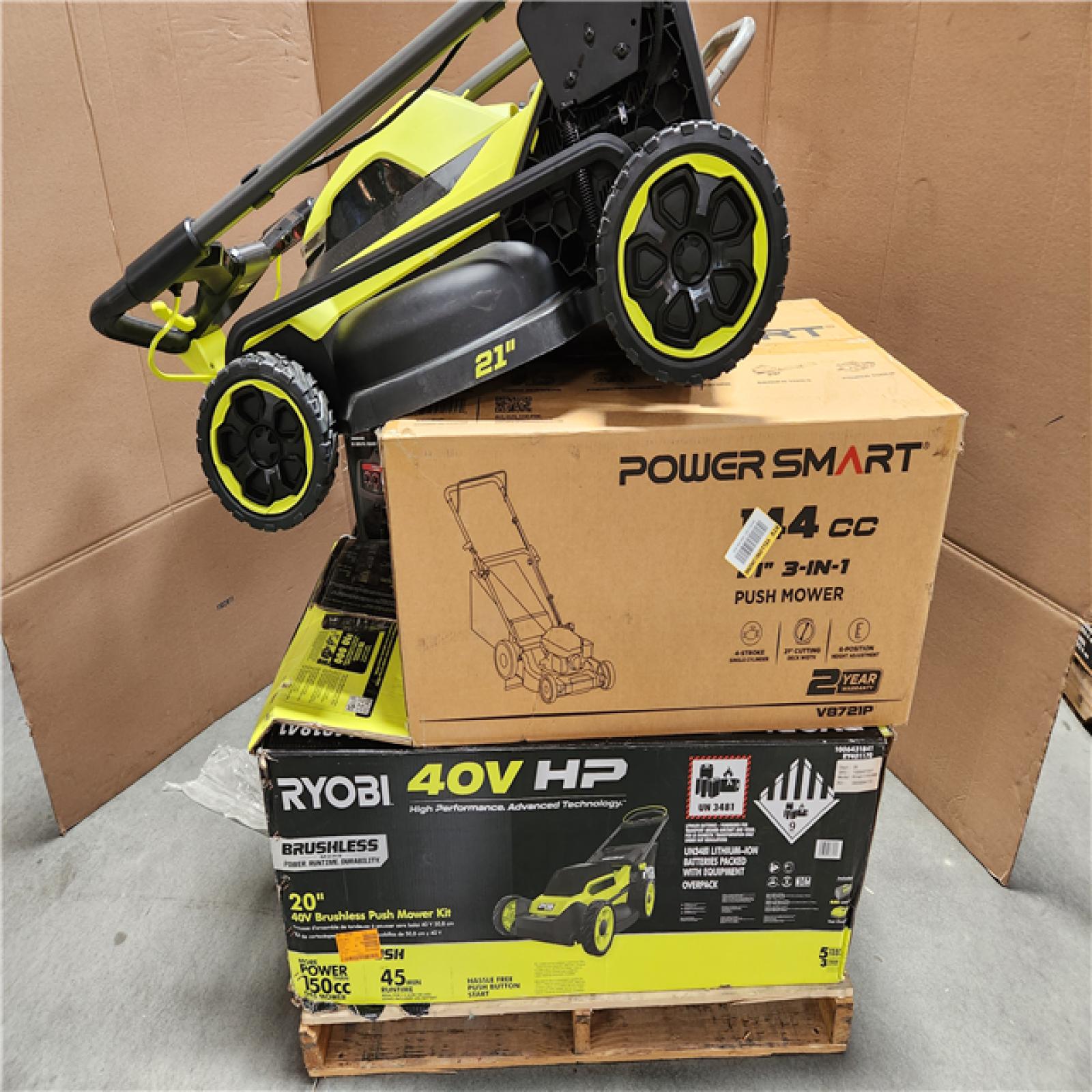 CALIFORNIA AS-IS OUTDOOR POWER EQUIPMENT