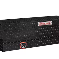 DALLAS LOCATION- WEATHER GUARD Truck Tool Box in Aluminum 6.4