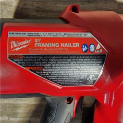 HOUSTON LOCATION - AS-IS Milwaukee 2744-20 M18 FUEL 3-1/2 in. 18-Volt 21-Degree Lithium-Ion Brushless Cordless Framing Nailer (Tool-Only)