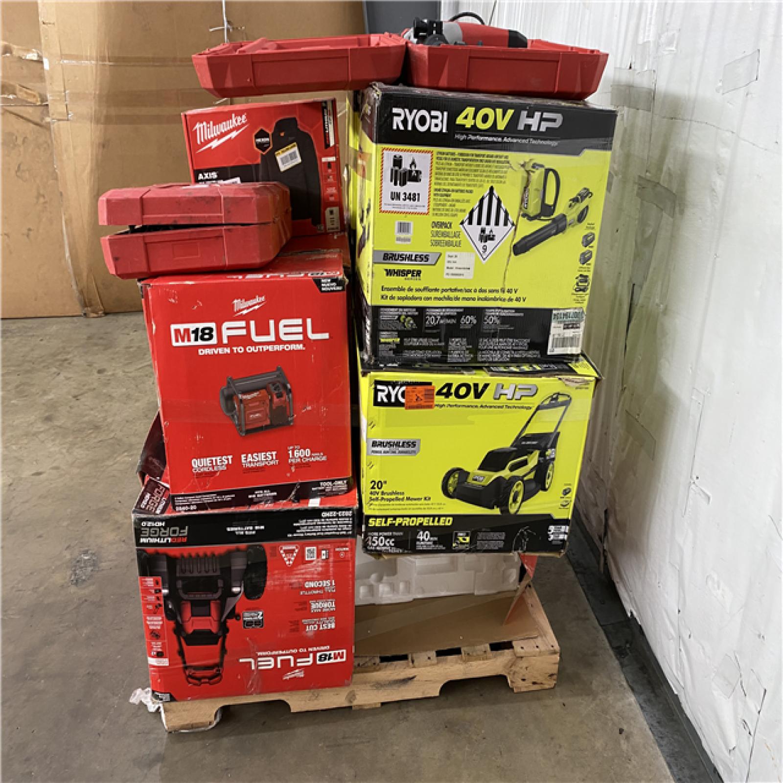 Houston Location AS IS - Tool Pallet