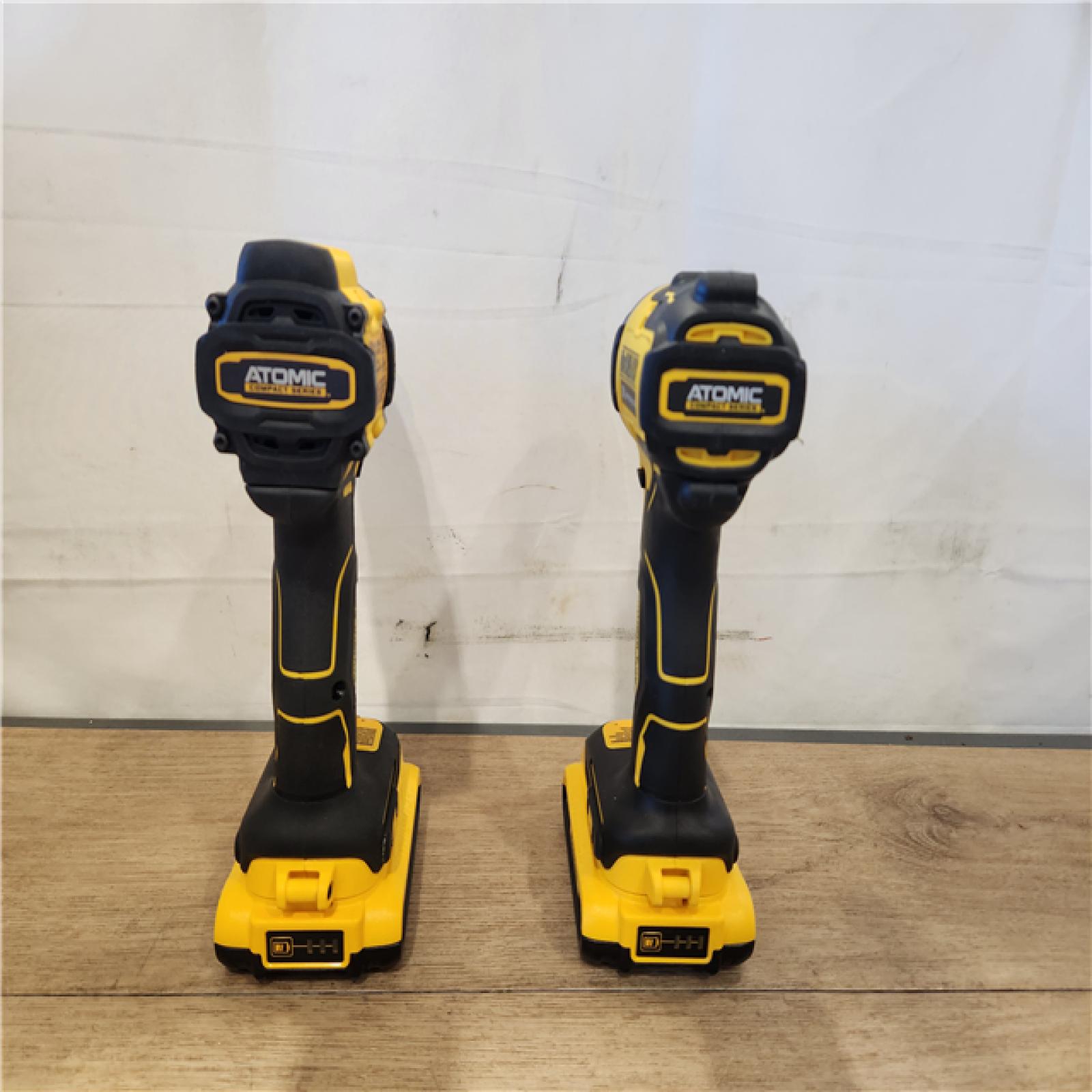 AS-IS- DEWALT ATOMIC 20-Volt MAX Lithium-Ion Cordless Combo Kit