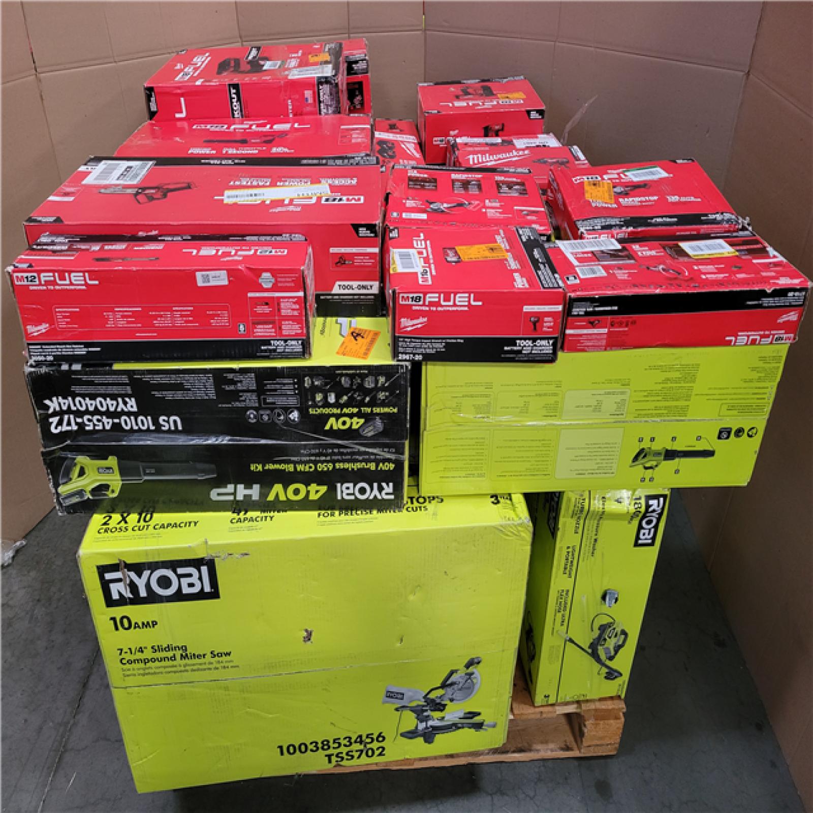 CALIFORNIA AS-IS TOOL PALLET