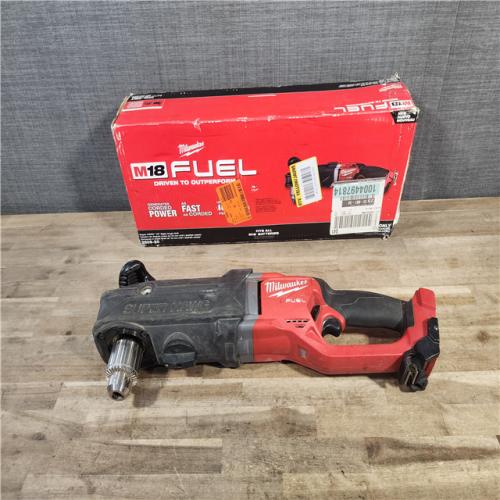 HOUSTON LOCATION - AS-IS Milwaukee M18 18V Fuel 1/2 Right Angle Drill Super Hawg Cordless Lithium-Ion 2809-20 (TOOL ONLY)