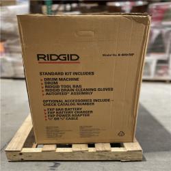 DALLAS LOCATION- AS IS RIDGID K-4310 FXP DRUM MACHINE
