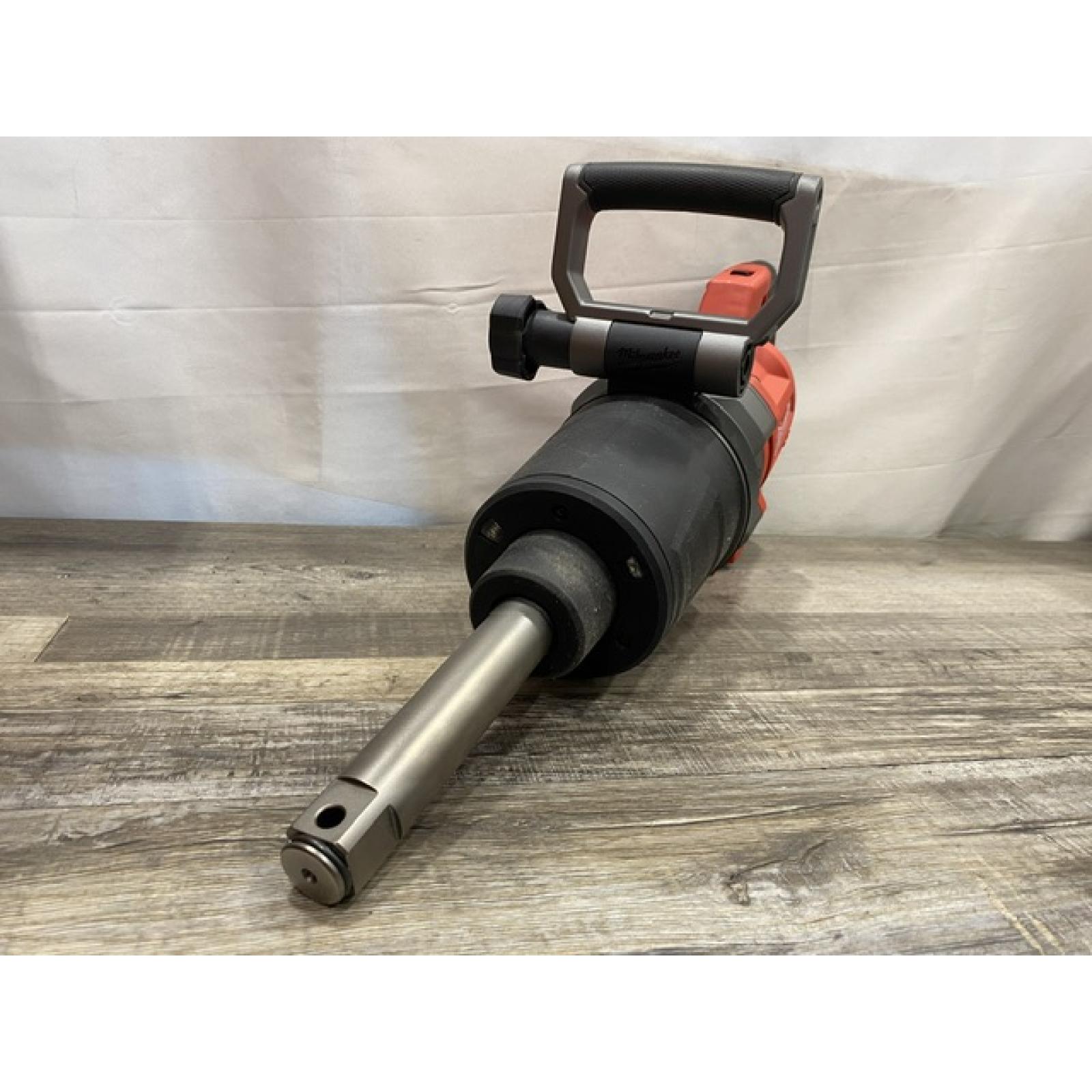 AS-IS Milwaukee FUEL 18V Lithium-Ion Brushless Cordless 1 in. Impact Wrench Extended Reach D-Handle Kit