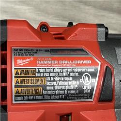 AS-IS Milwaukee FUEL 18V Lithium-Ion Brushless Cordless Hammer Drill and Impact Driver Combo Kit