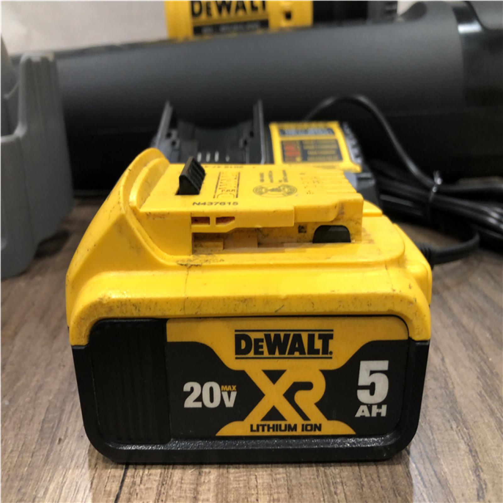AS-IS DEWALT 20V MAX* XR Brushless Cordless Handheld Blower Kit