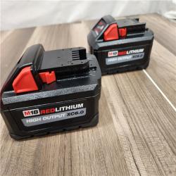 AS-IS Milwaukee M18 Red Lithium High Output XC6.0 System Starter Kit 48-59-1862S