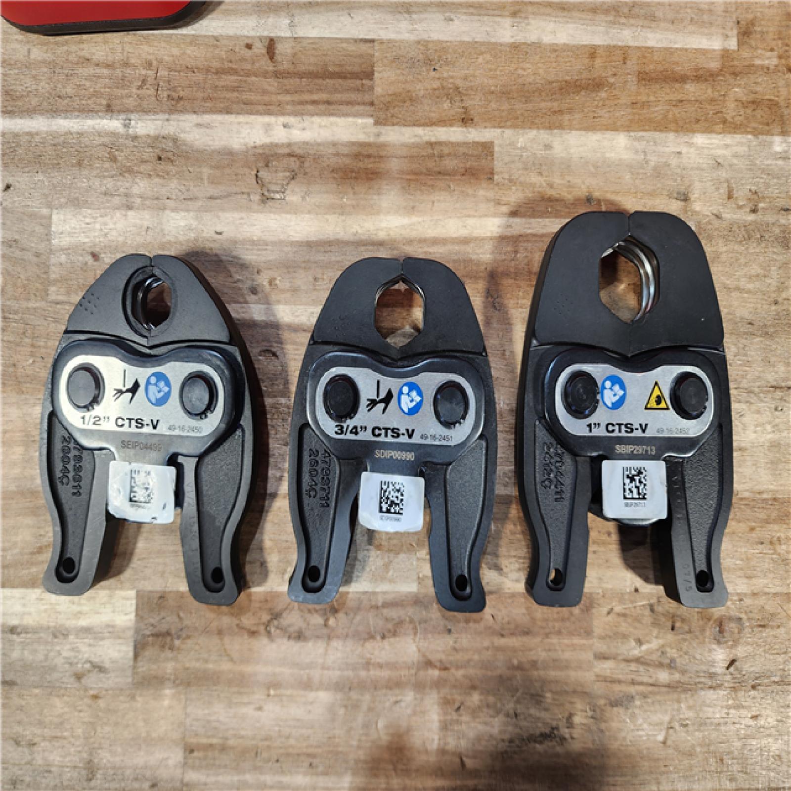 HOUSTON LOCATION - AS-IS (APPEARS LIKE NEW) M12 12-Volt Lithium-Ion Force Logic Cordless Press Tool Kit (3 Jaws Included) with Two 1.5 Ah Battery and Hard Case