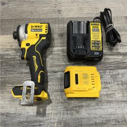 AS-IS DEWALT Atomic 20V Max Lithium-Ion Brushless Cordless Compact 1/4 in. Impact Driver Kit