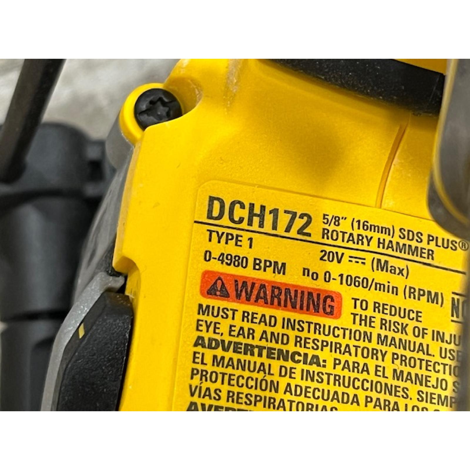 AS-IS DEWALT ATOMIC 20V MAX Cordless Brushless Ultra-Compact 5/8 in. SDS Plus Hammer Drill (Tool Only)