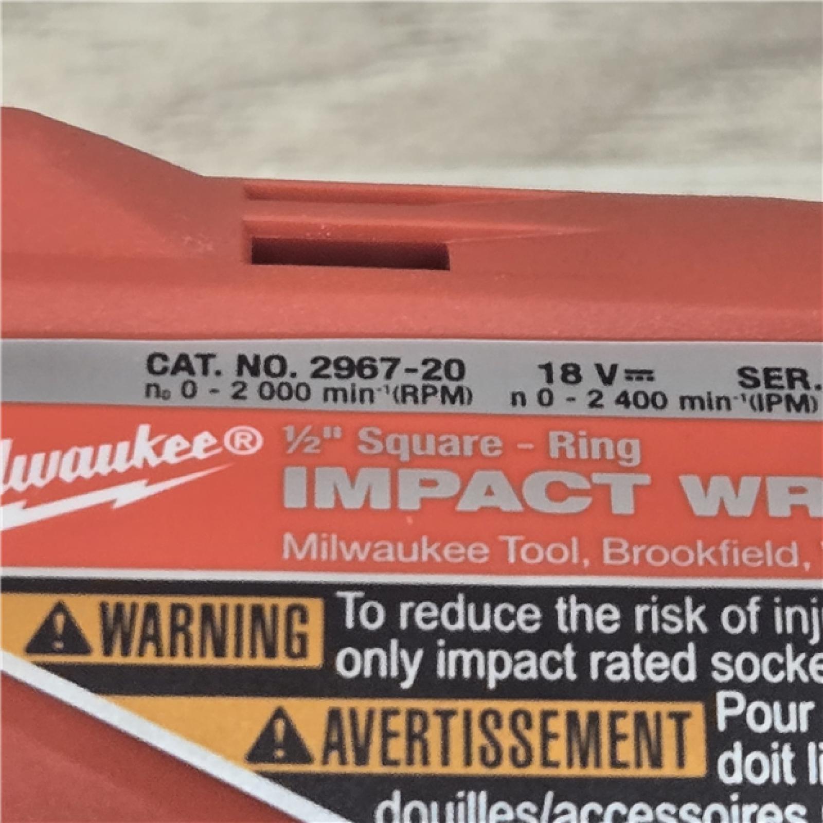 AS-IS Milwaukee M18 FUEL 18V Cordless 1/2 in. Impact Wrench (Tool-Only)