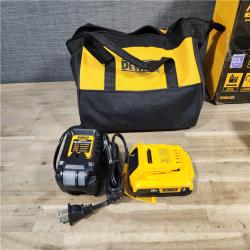 HOUSTON LOCATION - AS-IS DEWALT ATOMIC 20V MAX Lithium Ion Cordless 23 Gauge Pin Nailer Kit with 2.0Ah Battery and Charger