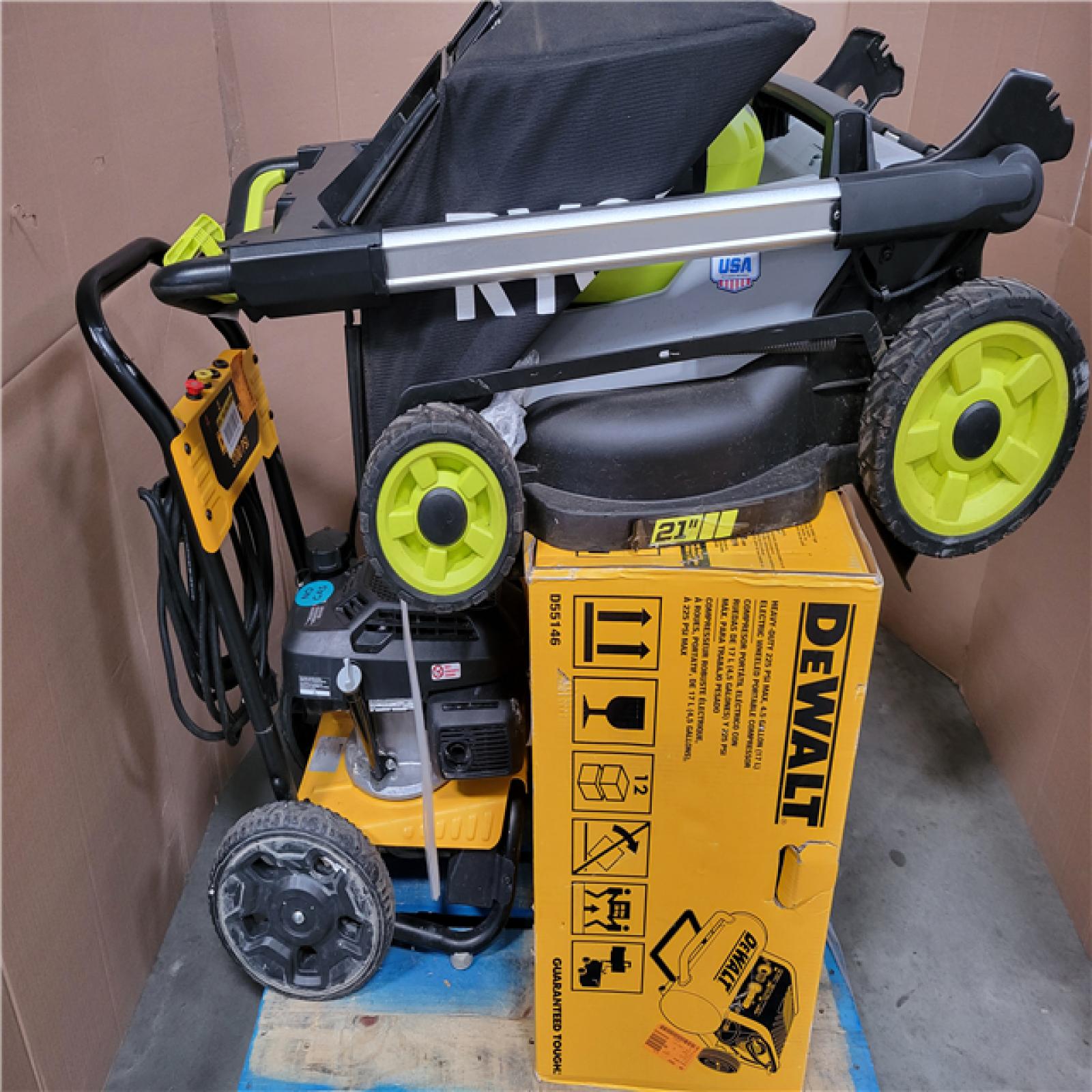 CALIFORNIA AS-IS OUTDOOR POWER EQUIPMENT