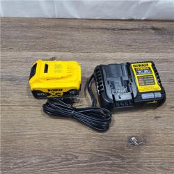 AS-IS DEWALT 20-Volt Maximum XR 5.0 Ah Battery Pack and Charger