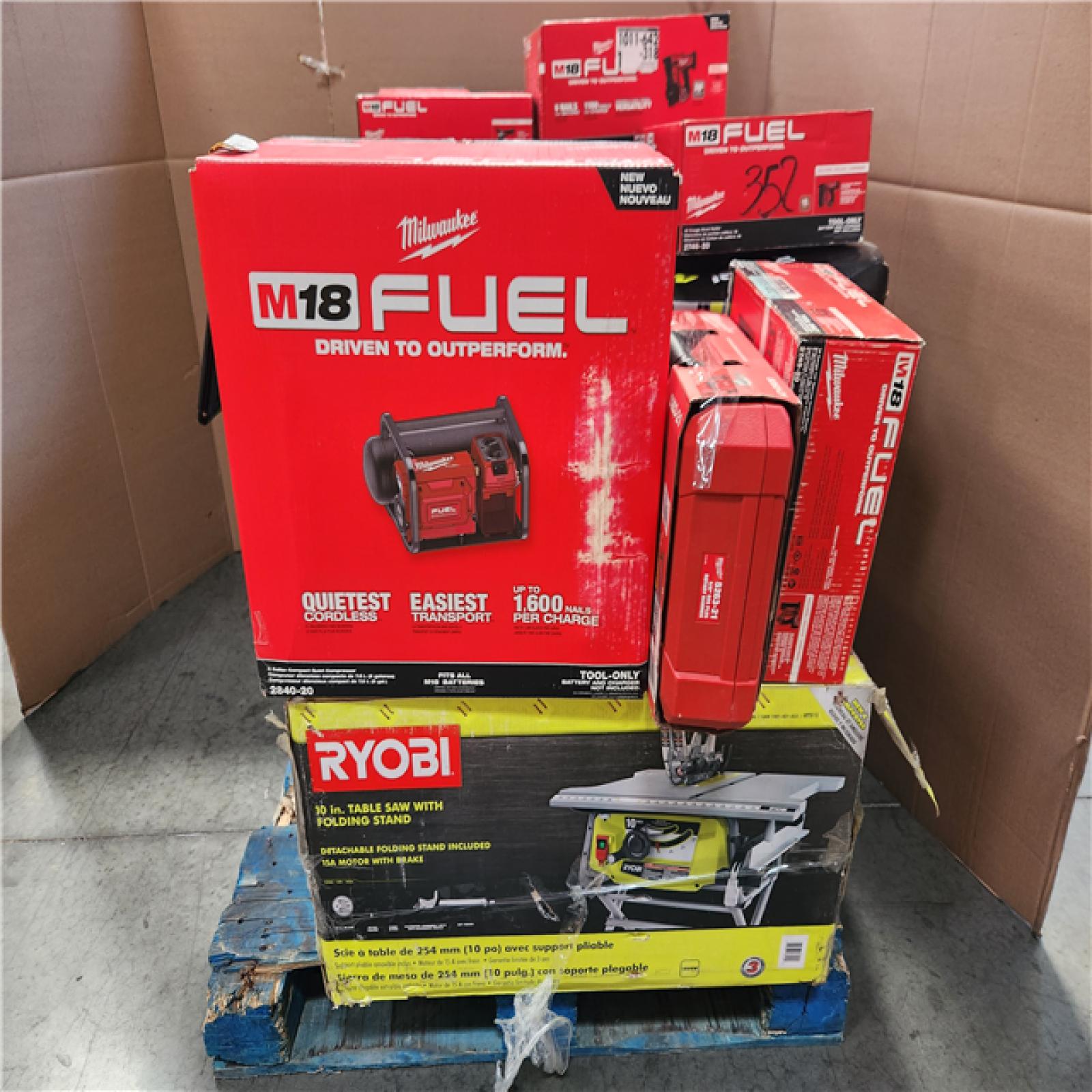 CALIFORNIA AS-IS TOOL PALLET